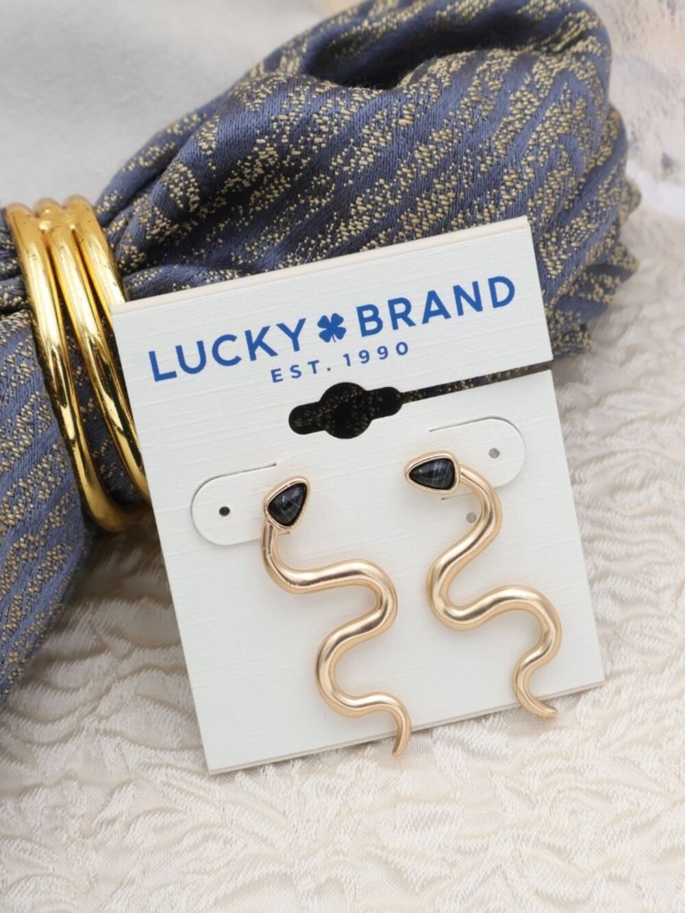 Lucky Brand Snake Earrings